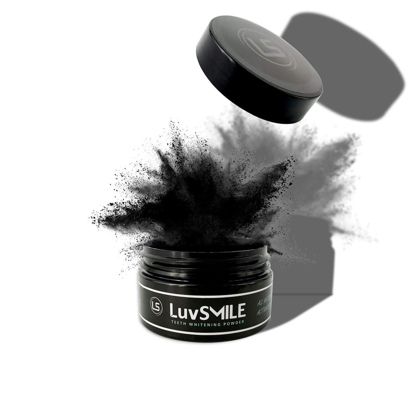 LuvSMILE Teeth Whitening Activated Charcoal Powder