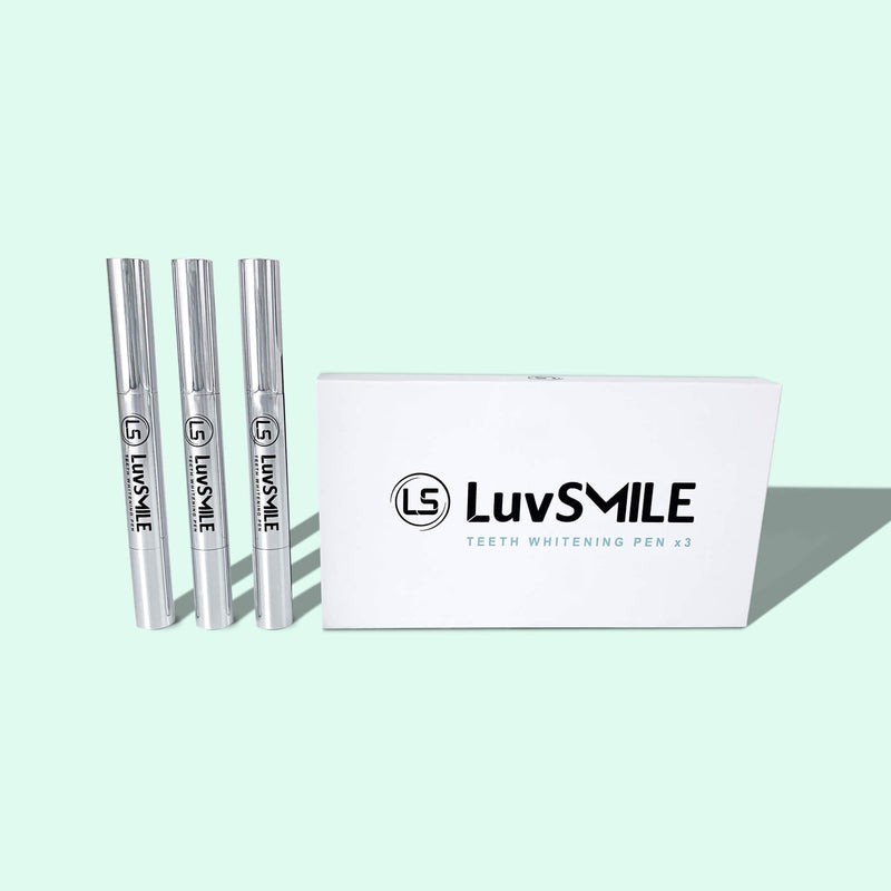 LuvSMILE Teeth Whitening Pen x 3