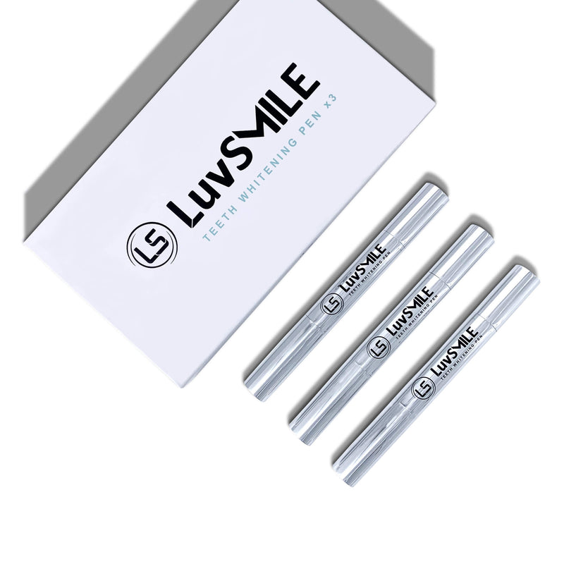 LuvSMILE Teeth Whitening Pen x 3